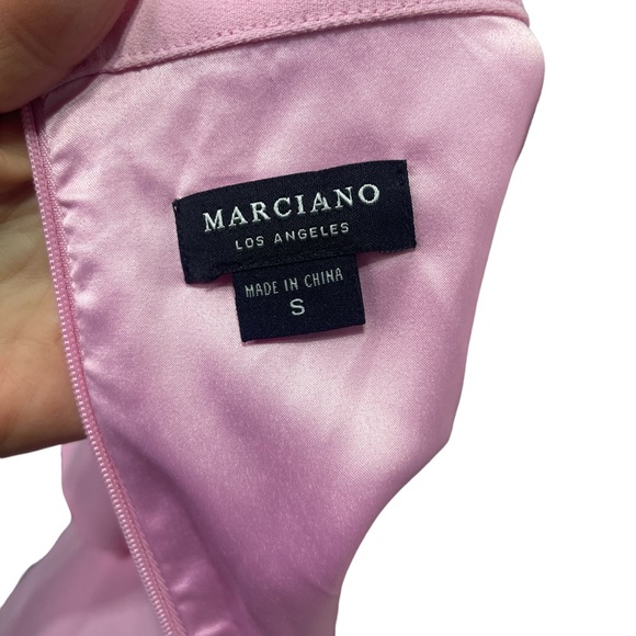 Guess‎ by Marciano Pink off shoulder dress size S NWT - Picture 5 of 11